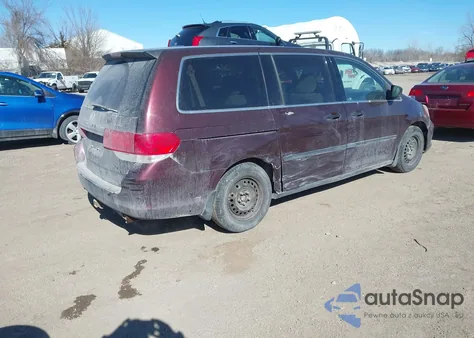 2009 Honda Odyssey Lx z USA, uszkodzony, nr VIN 5FNRL38229B039533